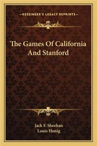 The Games Of California And Stanford