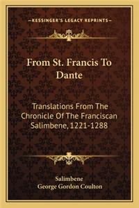 From St. Francis to Dante