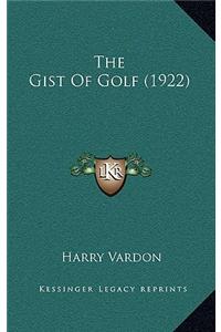 The Gist of Golf (1922)