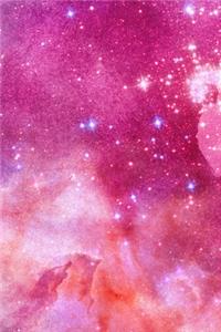 Painted Galaxy Composition Notebook - Small Ruled Notebook - 6x9 Lined Notebook (Softcover Journal / Notebook / Diary)