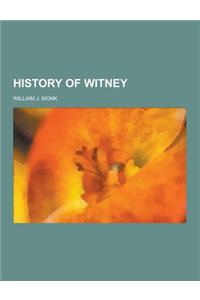 History of Witney