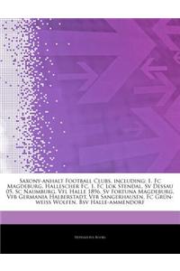 Saxony-Anhalt Football Clubs, Including