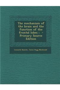 The Mechanism of the Brain and the Function of the Frontal Lobes;