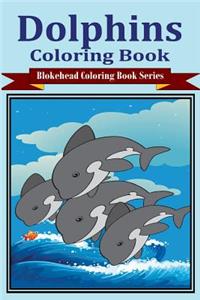 Dolphins Coloring Book