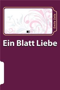 Blatt Liebe