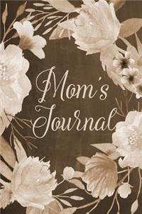 Chalkboard Journal - Mom's Journal (Brown)