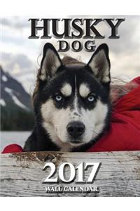 Husky Dog 2017 Wall Calendar (UK Edition)