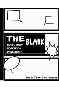 The Blank Comic Book Notebook