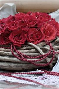 Red Roses in a Wreath Journal