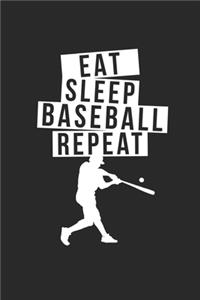 eat sleep Baseball repeat