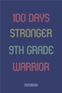 100 Days Stronger 9th Grade Warrior