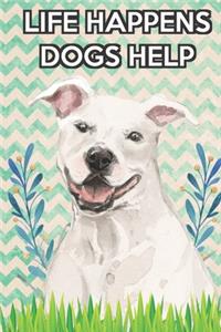 Life Happens Dogs Help 2020 Weekly Planner with Bible Verses