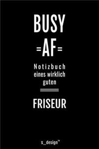 Notizbuch für Friseure / Friseur / Friseuse / Friseurin