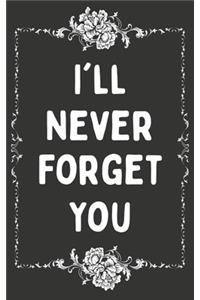 I'll Never Forget You