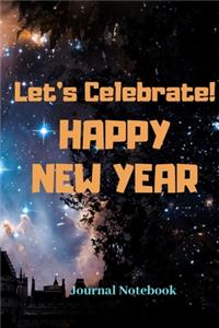 Happy New Year Journal Notebook