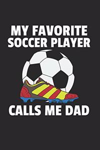 Fußball Fußballspieler Notizbuch