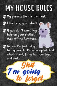 Shit I'm Going To Forget