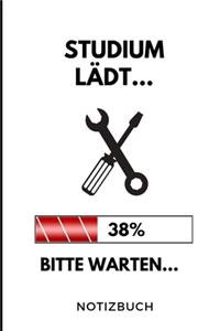 Studium lädt... 38% Bitte warten... Notizbuch