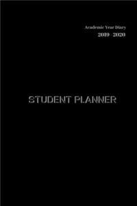 2019-2020 Academic Diary Week to View A5 Organiser Planner