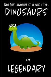 Not Just Another Girl Who Loves Dinosaurs I Am Legendary