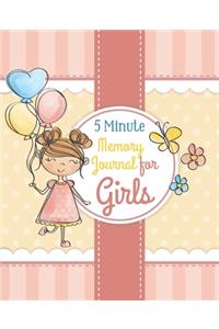 5 Minute Memory Journal for Girls