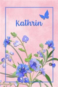 Kathrin: Personalized Journal with Her German Name (Mein Tagebuch)