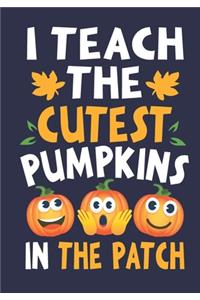 I Teach The Cutest Pumpkins In The Patch