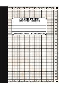 Graph Paper Composition Notebook