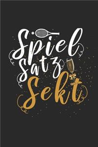 Spiel Satz Sekt