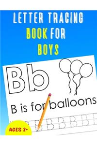 Letter Tracing Book for Boys