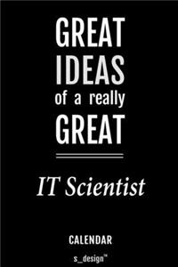 Calendar for IT Scientists / IT Scientist