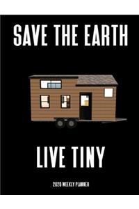 Save The Earth Live Tiny 2020 Weekly Planner