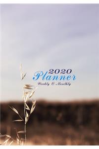 2020 Planner Weekly and Monthly