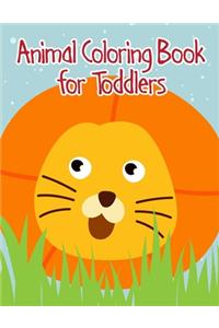 Animal Coloring Book for Toddlers
