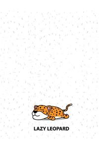 Lazy leopard