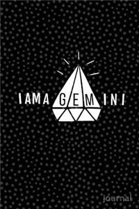 I Am A Gemini Journal