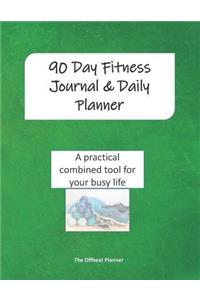 90 Day Fitness Journal & Daily Planner