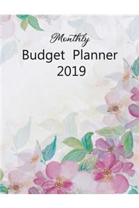 Monthly Budget Planner 2019