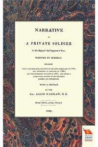 NARRATIVE OF A PRIVATE SOLDIERIn His Majesty's 92d Regiment of Foot (1798-1801)