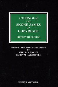 Copinger & Skone James on Copyright (3rd Supplement)