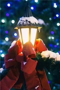 Shining Christmas Lantern Notebook