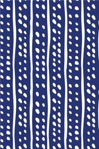 Journal Notebook White Lines and Spots Pattern 2