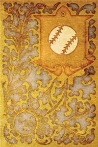 Monogram Baseball Notebook