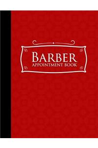 Barber Appointment Book
