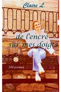 De l'encre sur mes doigts