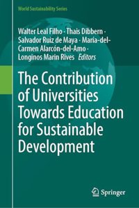 Contribution of Universities Towards Education for Sustainable Development