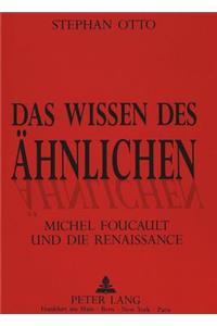 Das Wissen Des Aehnlichen