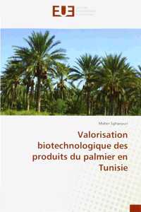 Valorisation biotechnologique des produits du palmier en Tunisie