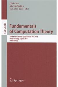 Fundamentals of Computation Theory