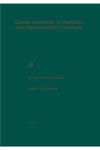 Boron and Oxygen